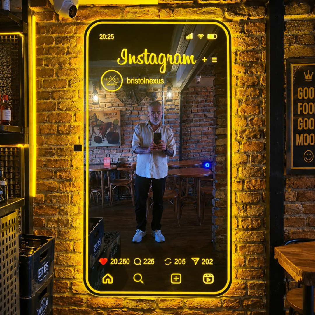 Firmalara Özel Logolu ve Kokulu Instagram Akıllı Ayna
