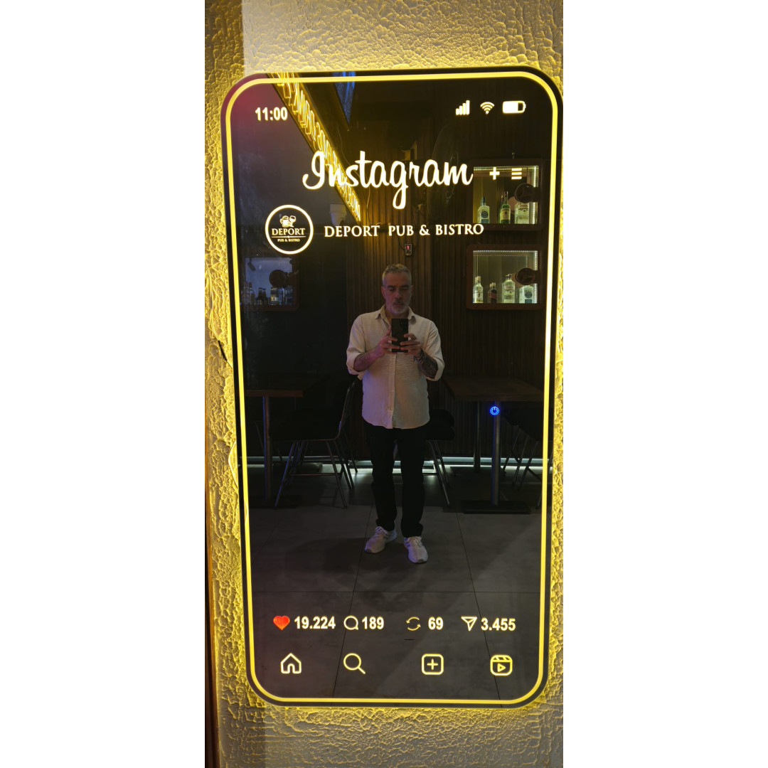 Firmalara Özel Logolu ve Kokulu Instagram Akıllı Ayna
