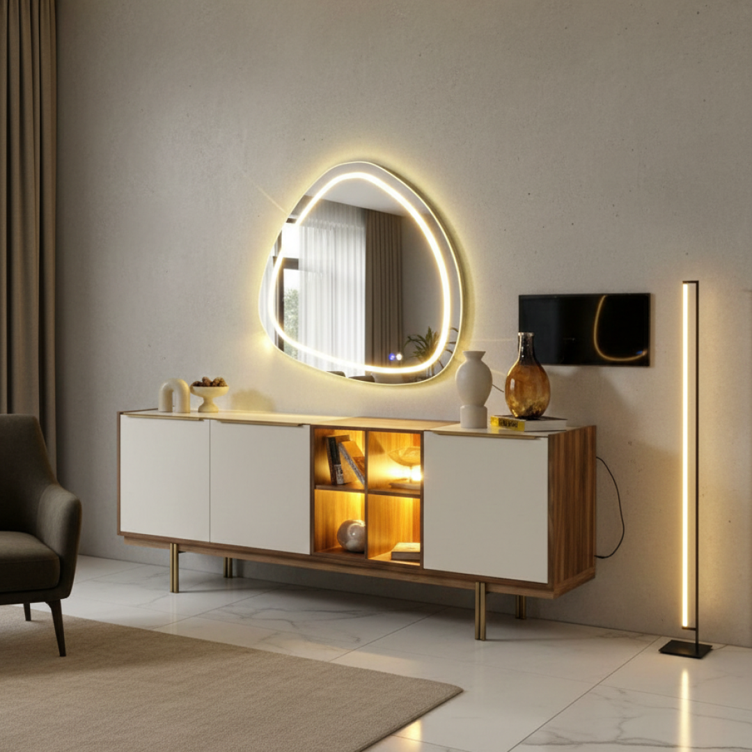 Damla ABS KAPAKLI led ayna